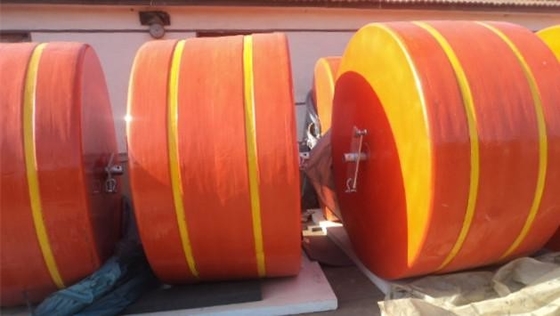 Boia de EVA Foam Filled Buoys Cylindrical com pele do plutônio