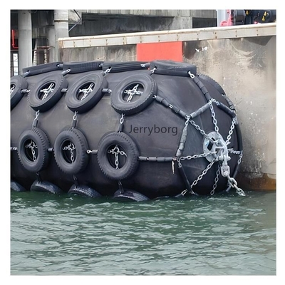 Fender de casco marinho Fender de atracação para navios Fender de borracha pneumática tipo rede