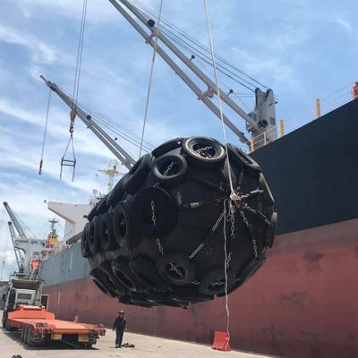 Boa tensão segura Marine Yokohama Pneumatic Fender do ar
