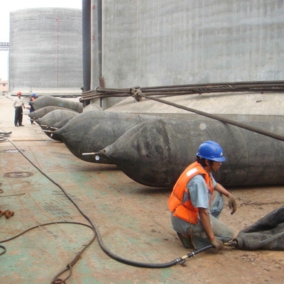 Navio inflável Marine Airbag de borracha