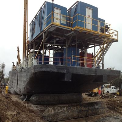 Marine Rubber Ship Launching Airbag inflável cilíndrica