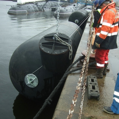 Para-choque submarino vertical de borracha pneumático do tamanho padrão hidro