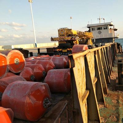 GV Marine Chain Through Buoy para a boia de amarração do reforço do poliuretano do navio de cruzeiros