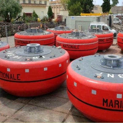 CCS Marine Cylindrical Buoy para o de alta energia MooringBuoy do navio de Bunkering