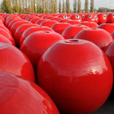 Boia do recolhimento da BV para a grande elasticidade Marine Polyurethane Buoy do barco