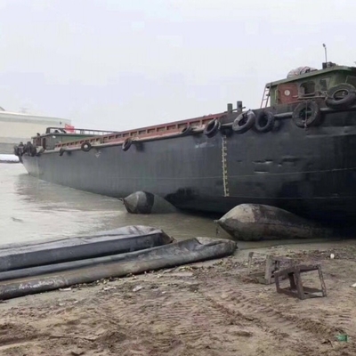 Sacos de borracha naturais de lançamento do rolo da bolsa a ar de borracha do barco com certificado da BV
