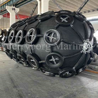 para-choque de borracha inflável de alta pressão do para-choque pneumático de 50kpa 80kpa Yokohama