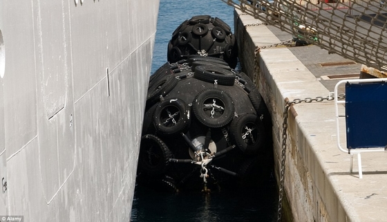 50kpa Marine Pneumatic Rubber Buoy Fenders com pneu do avião
