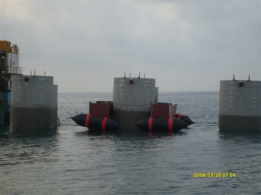 Navio que lança e que levanta Marine Rubber Airbag Hot Sale com alta pressão para a aterrissagem do barco