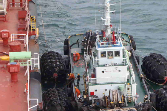Tipo de borracha ancorar pneumático de Yokohama do barco do para-choque do barco