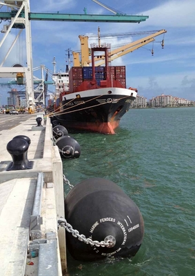 Polyurea que reveste Marine Floating EVA Fender Closed Cell com a amarração de alta qualidade do navio