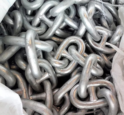 Grande corrente de âncora de aço da CATEGORIA de Marine Stud Link Anchor ChainU2 usada para o navio da embarcação