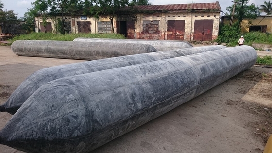 Salvamento Marine Rubber Balloon Airbag para que puxar suporte o elevador pesado nos estaleiros