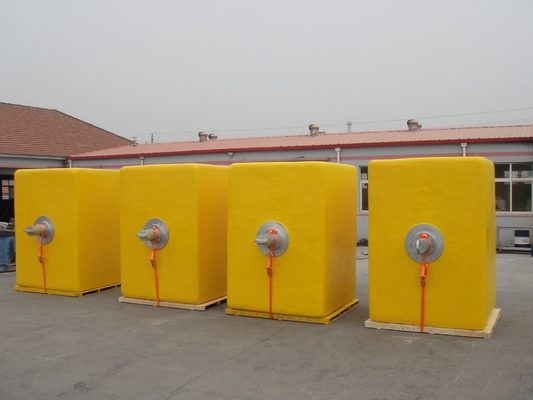 Boia de EVA Foam Filled Buoys Cylindrical com pele do plutônio
