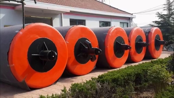 Boia de EVA Foam Filled Buoys Cylindrical com pele do plutônio