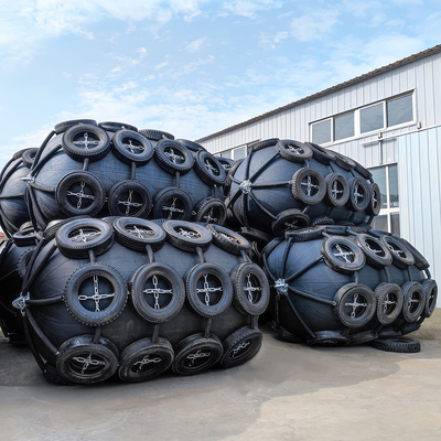 Tipo de flutuação Marine Pneumatic Rubber Fender de Yokohama