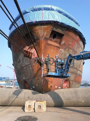 Alta flutuabilidade Airbags de elevação de navios Nivelador de doca Para contêiner