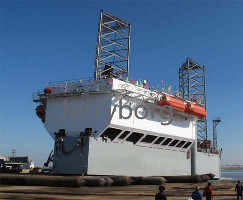 Alta flutuabilidade Airbags de elevação de navios Nivelador de doca Para contêiner