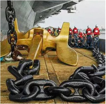 Ferramentas Marítimas 316 Sociedade de Classificação de Aço Inoxidável LR Grade Ship Anchor Chain