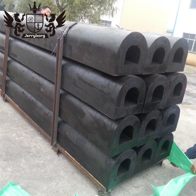 Fender de borracha de alta qualidade Jetty Fender Borracha naval D Forma Dock Bumper