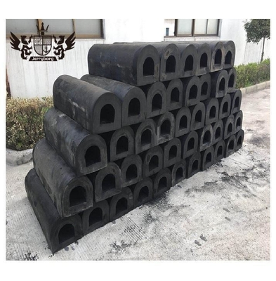 Fender de borracha de alta qualidade Jetty Fender Borracha naval D Forma Dock Bumper