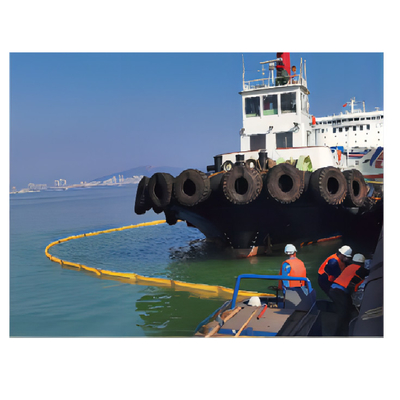 Boom de contenção de petróleo Portos de contenção personalizados/Lago/Boom de petróleo offshore