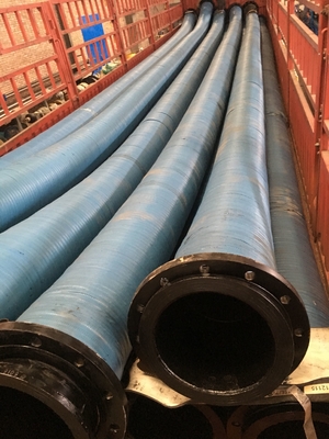 Tubos de borracha de 6 polegadas de tubo ondulado 24 &quot;tubo de óleo flutuante tubos de borracha de dragagem de tubos para marinha