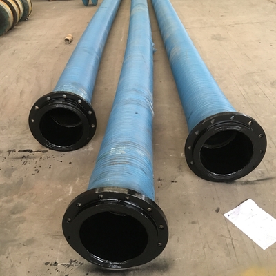 Tubos de borracha de 6 polegadas de tubo ondulado 24 &quot;tubo de óleo flutuante tubos de borracha de dragagem de tubos para marinha