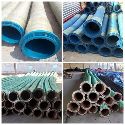 Descarga flexível do óleo da lama da areia da draga do bocal de Marine Floating Hose Manufacturers Flange