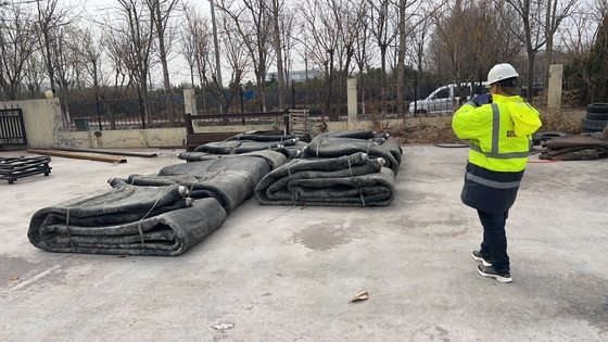 Airbag de borracha marinha durável para lançamento