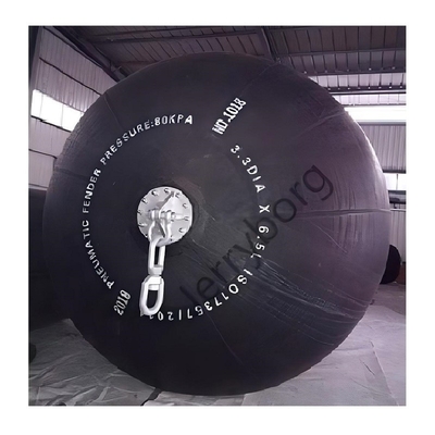 Tamanho personalizado Sling Tipo Fender de Submarino de Borracha Inflável