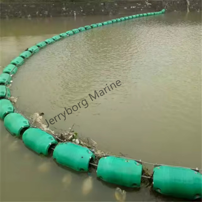 HDPE flutuantes reservatório drenagem de tubulação plástico bóia de barreira flutuante