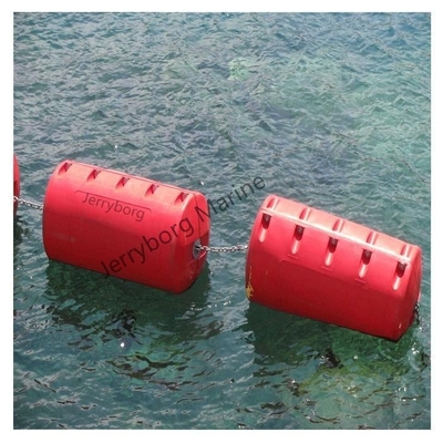Barreiras de segurança flutuantes de plástico LLDPE Pontoão flutuante tubular