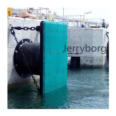 Super Cell Fender de borracha de pára-choque Dock Marine Fender de borracha com painel frontal
