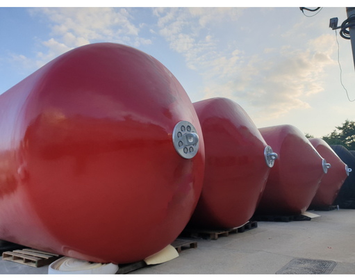 Navio a navio Fender flutuante cheio de espuma para proteção de navios