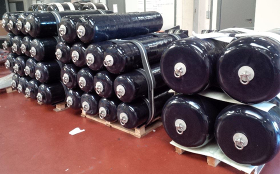 Fabricação de poliuretano EVA revestido de espuma Fender para barcos e iates utilizados de navio para navio