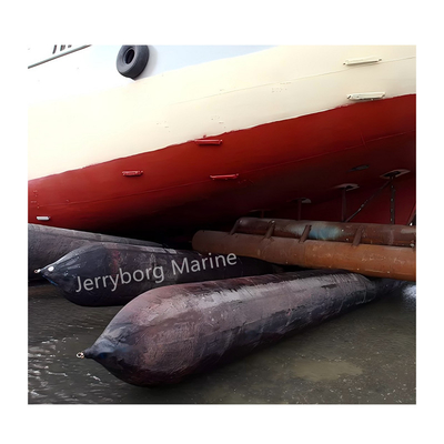 Bolsas de ar de borracha rentáveis para o lançamento de navios, ISO14409 aprovada