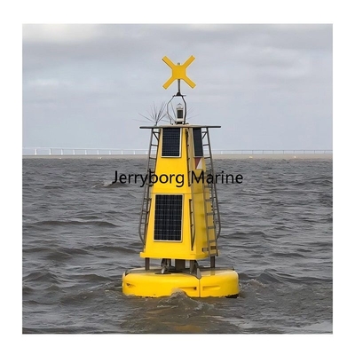 Boia flutuante de materiais de baixa manutenção de LLDPE para sistemas de navegação e alerta marítimo/offshore/river