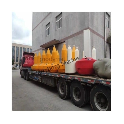 Preço de fábrica Material LLDPE Boia de marca com marca superior para navegação costeira e aviso