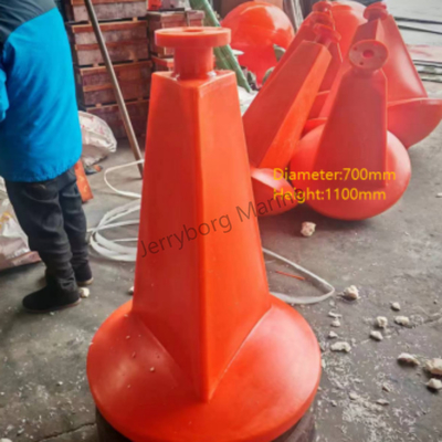 China Fabricação de materiais de navegação LLDPE e bóia de marca para navegação offshore e aviso