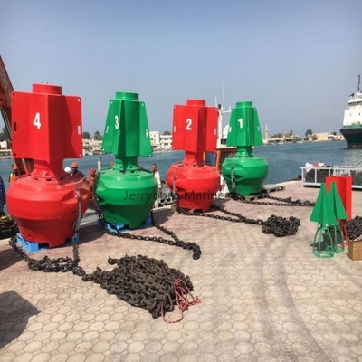 China Fabricação de materiais de navegação LLDPE e bóia de marca para navegação offshore e aviso