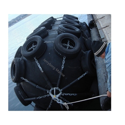 JRB Yokohama Fender Marine com rede de pneus de cadeia de borracha flutuante Fender/Defense/Bumper