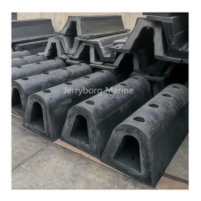 Fenders avançados de borracha do tipo D com excelente resistência à abrasão
