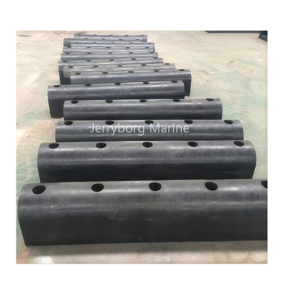 Fenders de borracha resistentes às intempéries do tipo D para portos e terminais