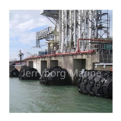 Fender de borracha marítima pneumática para navios do tipo Yokohama, padrão ISO17357