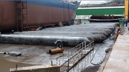 Bolsas a ar resistentes infláveis de lançamento da bolsa a ar do navio para levantar