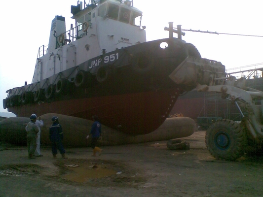 Navio antiusura de Marine Rubber Airbag Natural Rubber que lança Marine Airbags