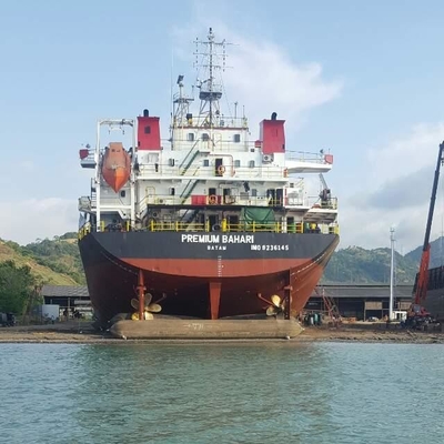 Sacos de flutuação de lançamento de Marine Airbag Natural Rubber Roller do navio 1.5m*15m