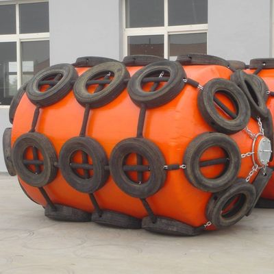 Rede do pneu de Marine Floating Colorful Bumper Polyurethane EVA Marine Fender With Chain And
