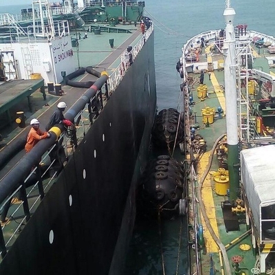 Proteção Marine Floating Fender do navio